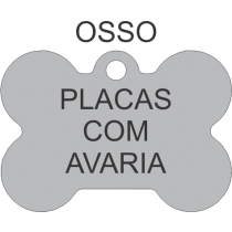 PACOTE DE PLACAS OSSO VARIADO COM AVARIA - (QTD: 100)